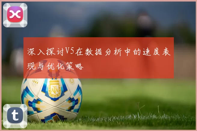 深入探讨V5在数据分析中的速度表现与优化策略